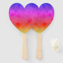 Regenboogdamp Handwaaier
