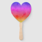 Regenboogdamp Handwaaier (Voorkant)