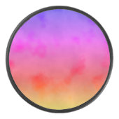 Regenboogdamp Hockey Puck (Voorkant)