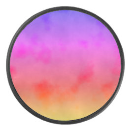 Regenboogdamp Hockey Puck