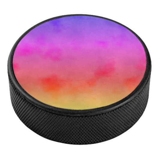 Regenboogdamp Hockey Puck (3/4)