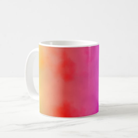 Regenboogdamp Koffiemok (Voorkant links)