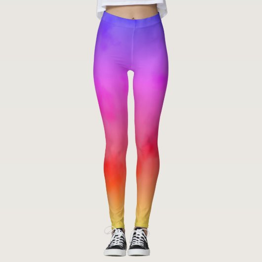 Regenboogdamp Leggings (Voorkant)