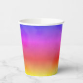 Regenboogdamp Papieren Bekers (Links)