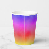 Regenboogdamp Papieren Bekers (Rechts)