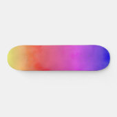 Regenboogdamp Persoonlijk Skateboard (Horizontaal)