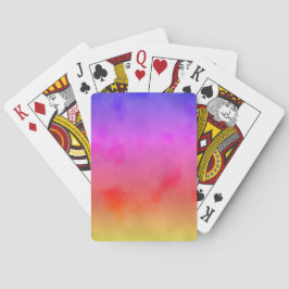 Regenboogdamp Pokerkaarten