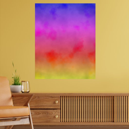 Regenboogdamp Poster (Woonkamer 2)