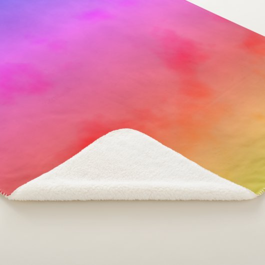 Regenboogdamp Sherpa Deken (3/4)