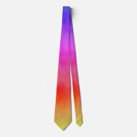 Regenboogdamp Stropdas (Voorkant)