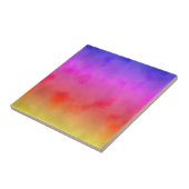 Regenboogdamp Tegeltje (Zijkant)