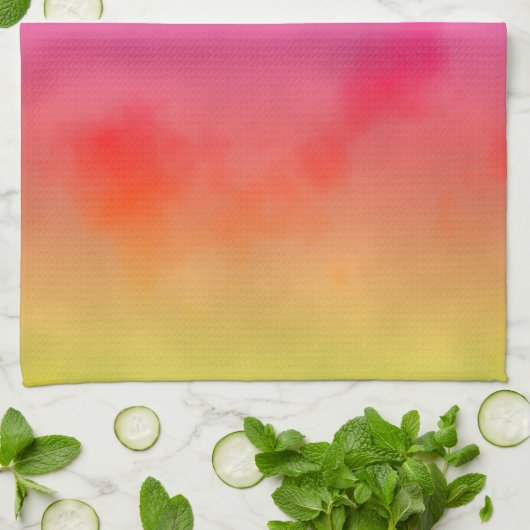 Regenboogdamp Theedoek (Gevouwen)