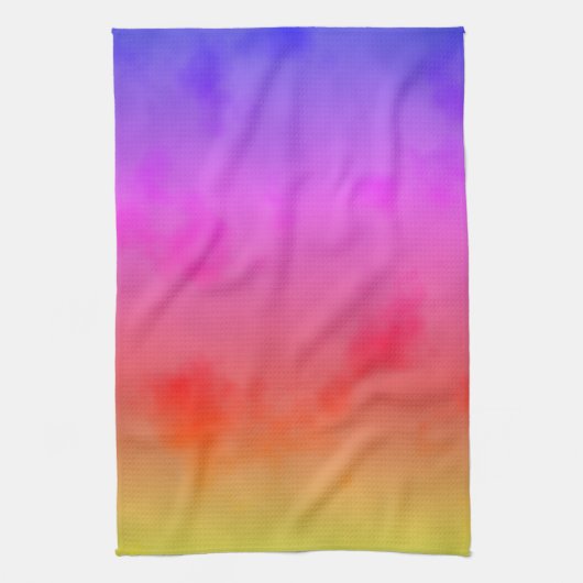 Regenboogdamp Theedoek (Verticaal)