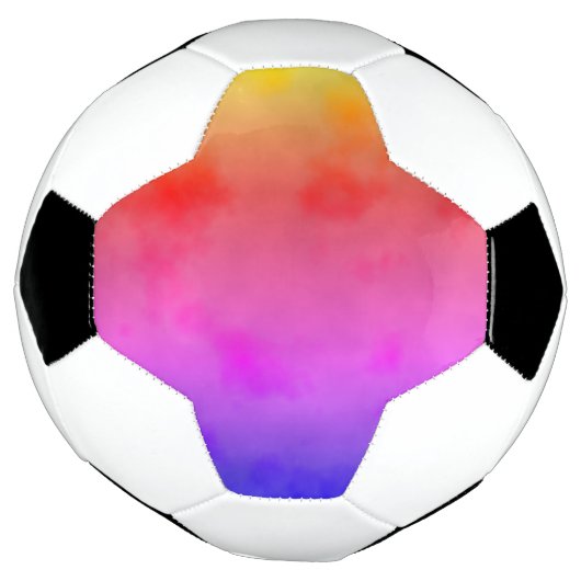 Regenboogdamp Voetbal (Gedraaid)