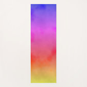 Regenboogdamp Yogamat (Voorkant)