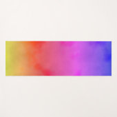 Regenboogdamp Yogamat (Voorkant (horizontaal))