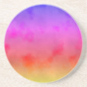 Regenboogdamp Zandsteen Onderzetter (Voorkant)