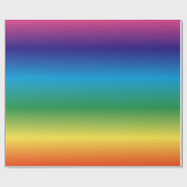 Regenboogdiepte Cadeaupapier (Vlak)