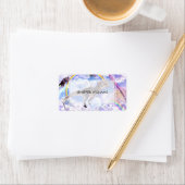 Regenboogdinosaurus unicorn dinocorn etiket (Insitu)