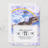Regenboogdinosaurus unicorn dinocorn kaart (Voorkant)