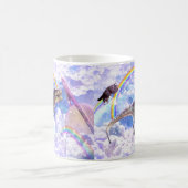 Regenboogdinosaurus unicorn dinocorn magische mok (Center)