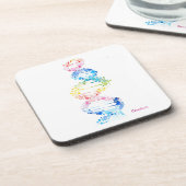 RegenboogDNA Bier Onderzetter (Linkerzijde)