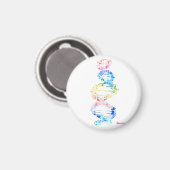 RegenboogDNA Magneet (Voorkant / Achterkant)