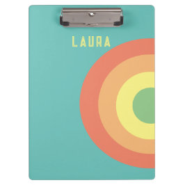 regenboogdoel retro 80s Klembord