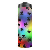 Regenboogdog Drukt thermische trommel af Thermosbeker (Voorkant)