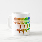 Regenboogdolfijnen Koffiemok (Voorkant links)