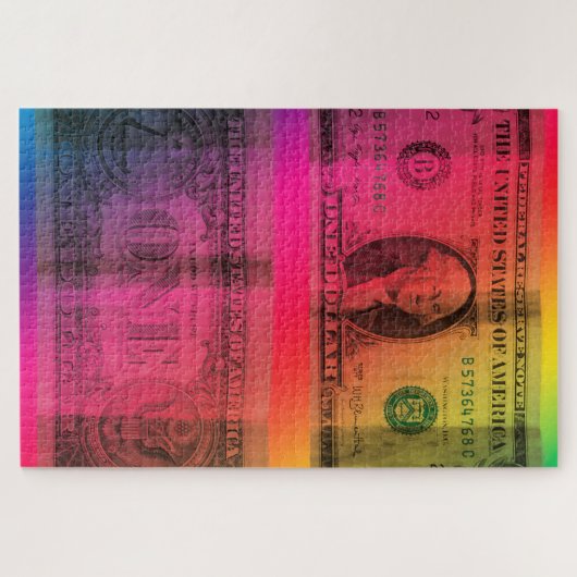 Regenboogdollar Legpuzzel (Horizontaal)