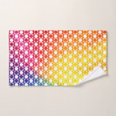 Regenboogdot Bad Handdoek (Handdoek)