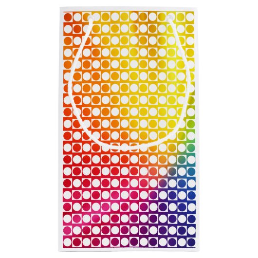 Regenboogdot Klein Cadeauzakje (Achterkant)