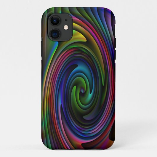 regenboogdraden ifoon Case-Mate iPhone case (Achterkant)