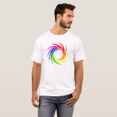 Regenboogdraf1 T-shirt (Voorkant volledig)