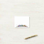 Regenboogdragons Post-it® Notes (Op bureau)