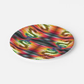 Regenboogdraken Papieren Bordje (Gekanteld)