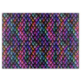 Regenboogdrakenschalen, snijvlak snijplank (Voorkant)