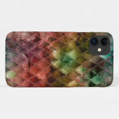 Regenboogdrakenschalen textuur Case-Mate iPhone case (Achterkant (horizontaal))