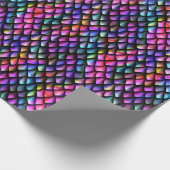 Regenboogdrakenschalen voor het verpakken van papi cadeaupapier (Hoek)