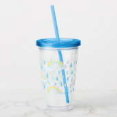 regenboogdromen acryl drinkbeker (Links)