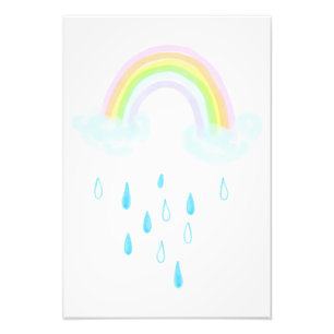regenboogdromen foto afdruk