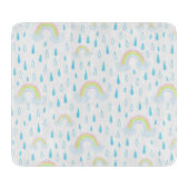 regenboogdromen snijplank (Voorkant)