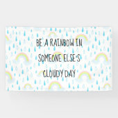 regenboogdromen spandoek (Horizontaal)