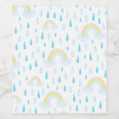 regenboogdromen wijn etiket (Enkel label)