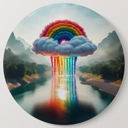 Regenboogdroom: Cloud Over River Button Collectie (Voorkant)