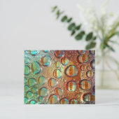 Regenboogdruppels Briefkaart (Staand voorkant)