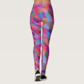 Regenboogdruppels Leggings voor kleurrijke afdrukk (Achterkant)