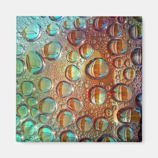 Regenboogdruppels Magneet (Voorkant)