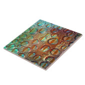 Regenboogdruppels Tegeltje (Zijkant)